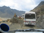 Tour buses from Huaraz